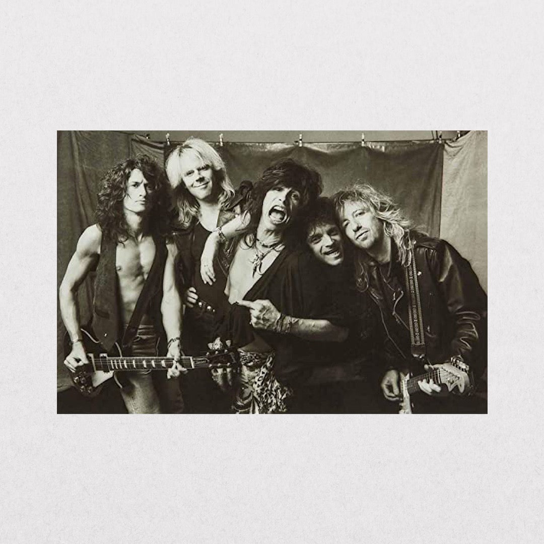 Aerosmith - Joe Perry, Steven Tyler, Brad Whitford, Tom Hamilton, Joey Kramer