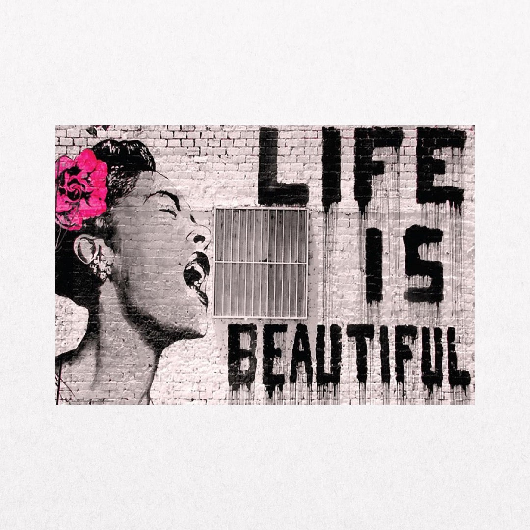 Banksy - Life Is Beautiful, 2015
