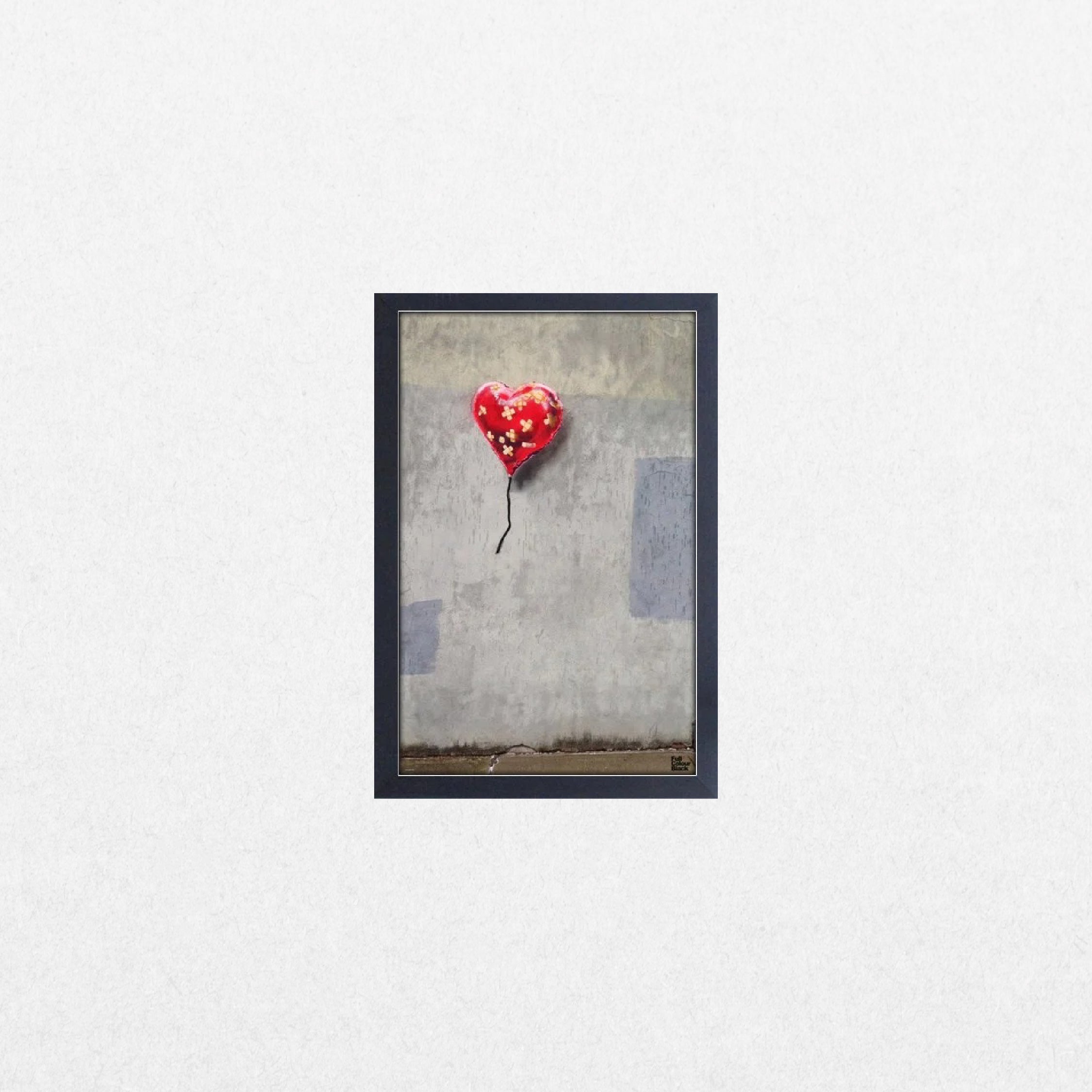 Banksy - Bandaged Heart, 2013