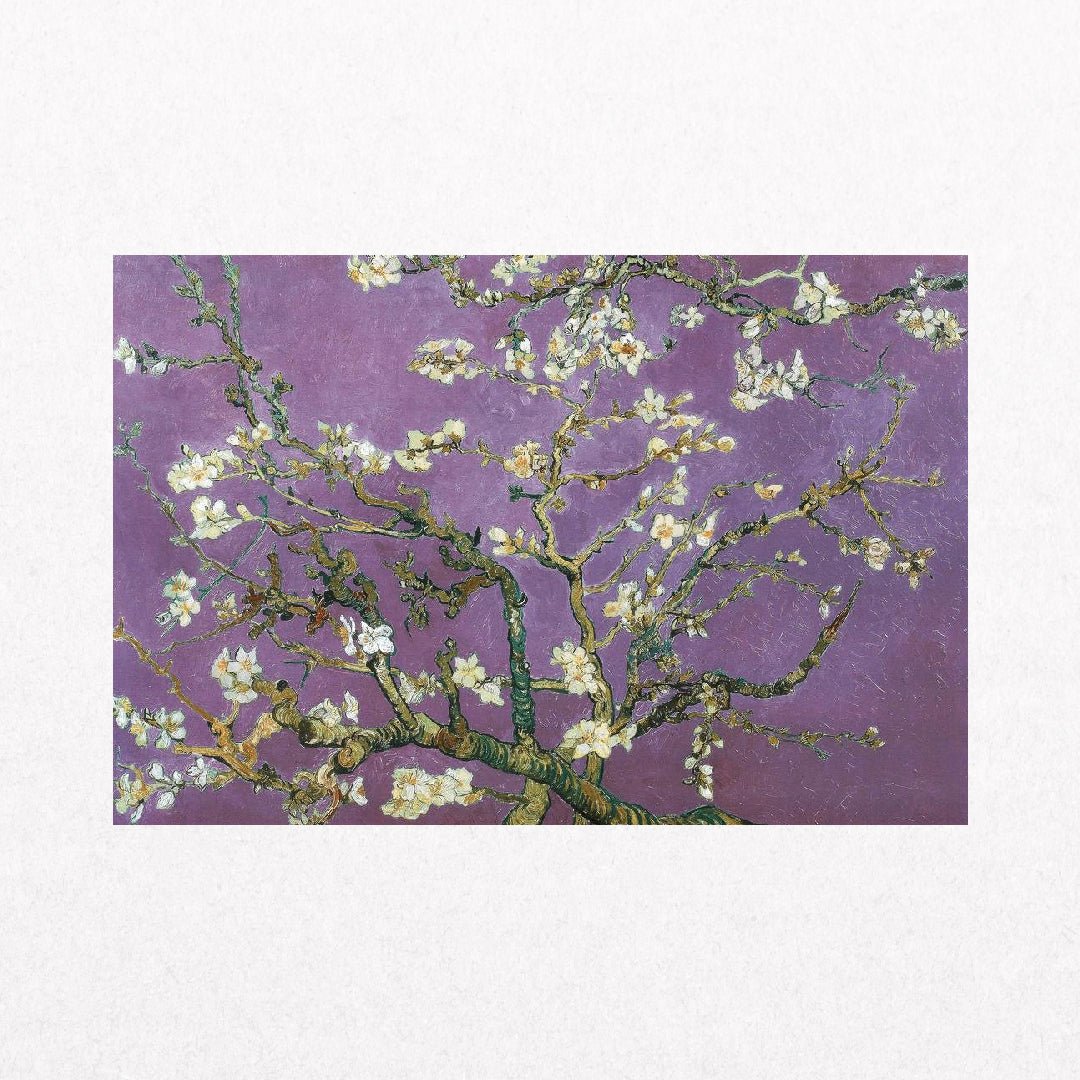 Vincent Van Gogh - Almond Blossom Purple - el cartel