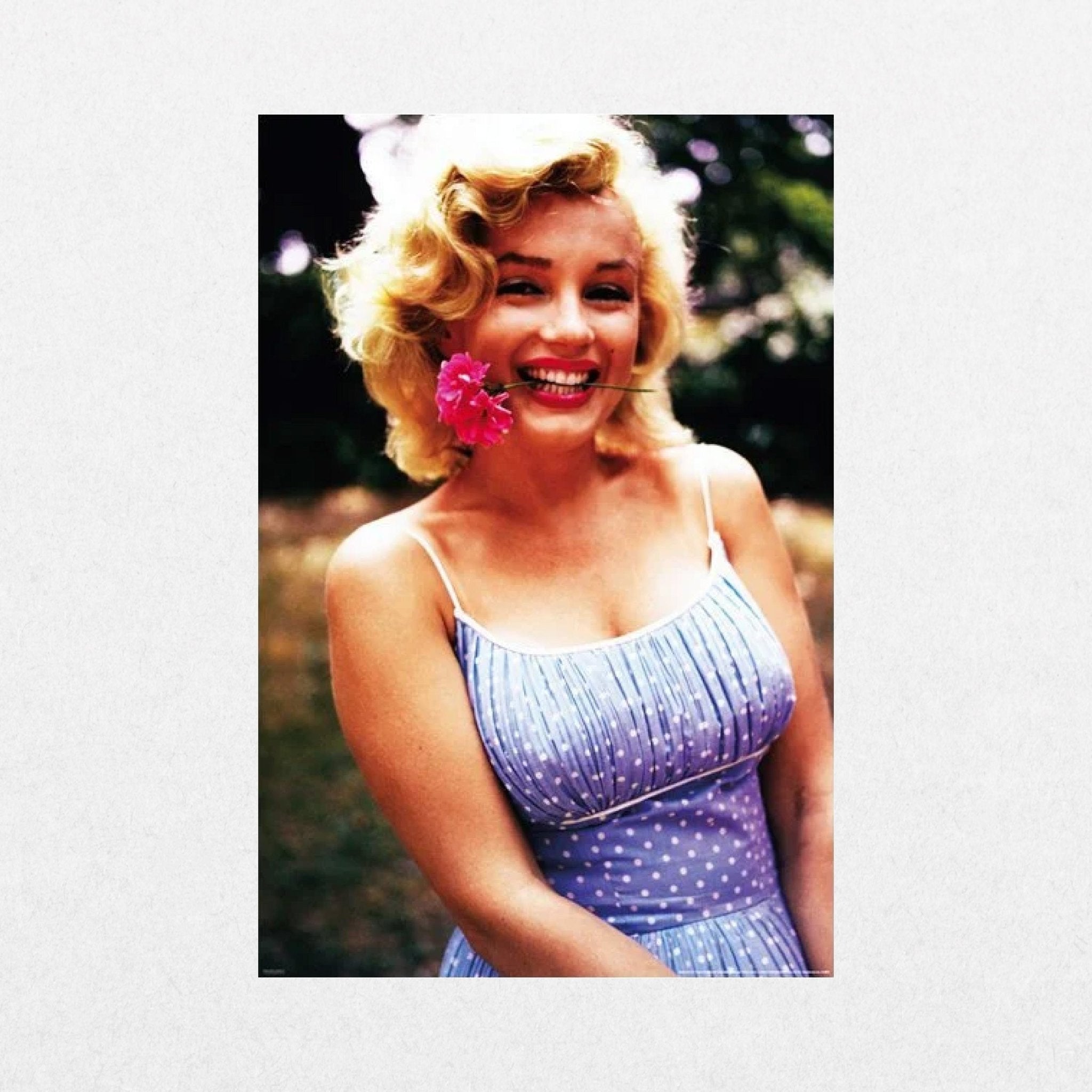 Marilyn Monroe – Flower Overlay - El Cartel