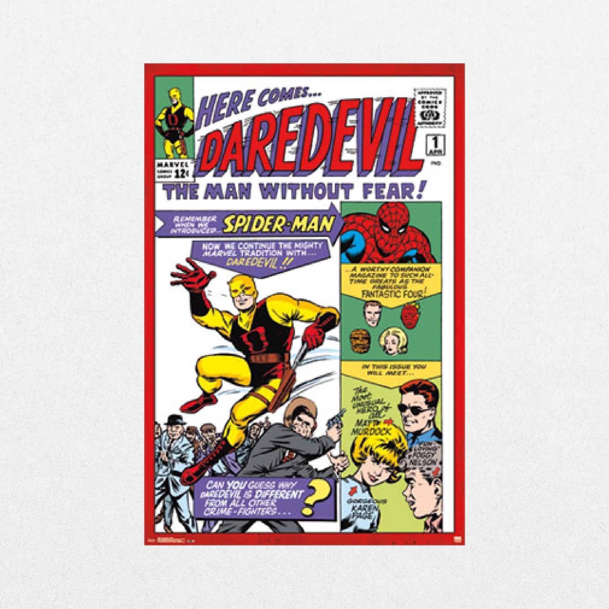 Marvel Daredevil - Comic Cover #1 - El Cartel