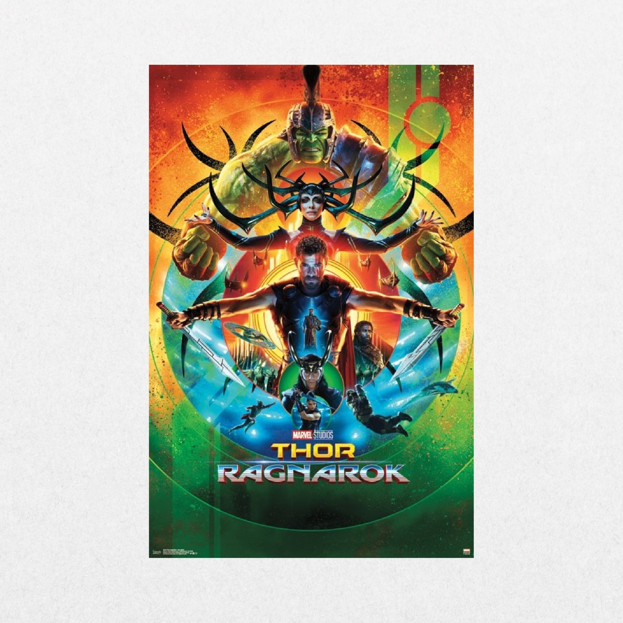 Marvel Thor Ragnarok - Key Art - El Cartel
