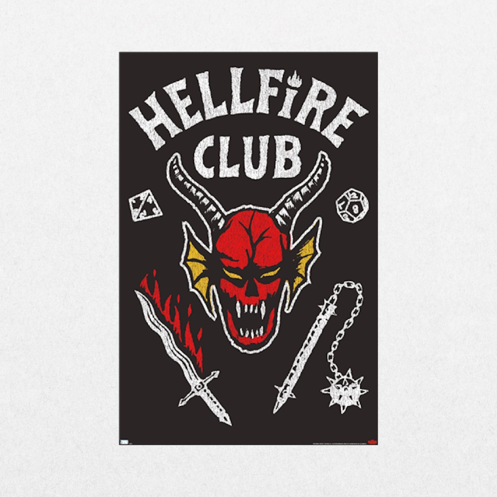 Stranger Things - Hellfire Club Style B - El Cartel