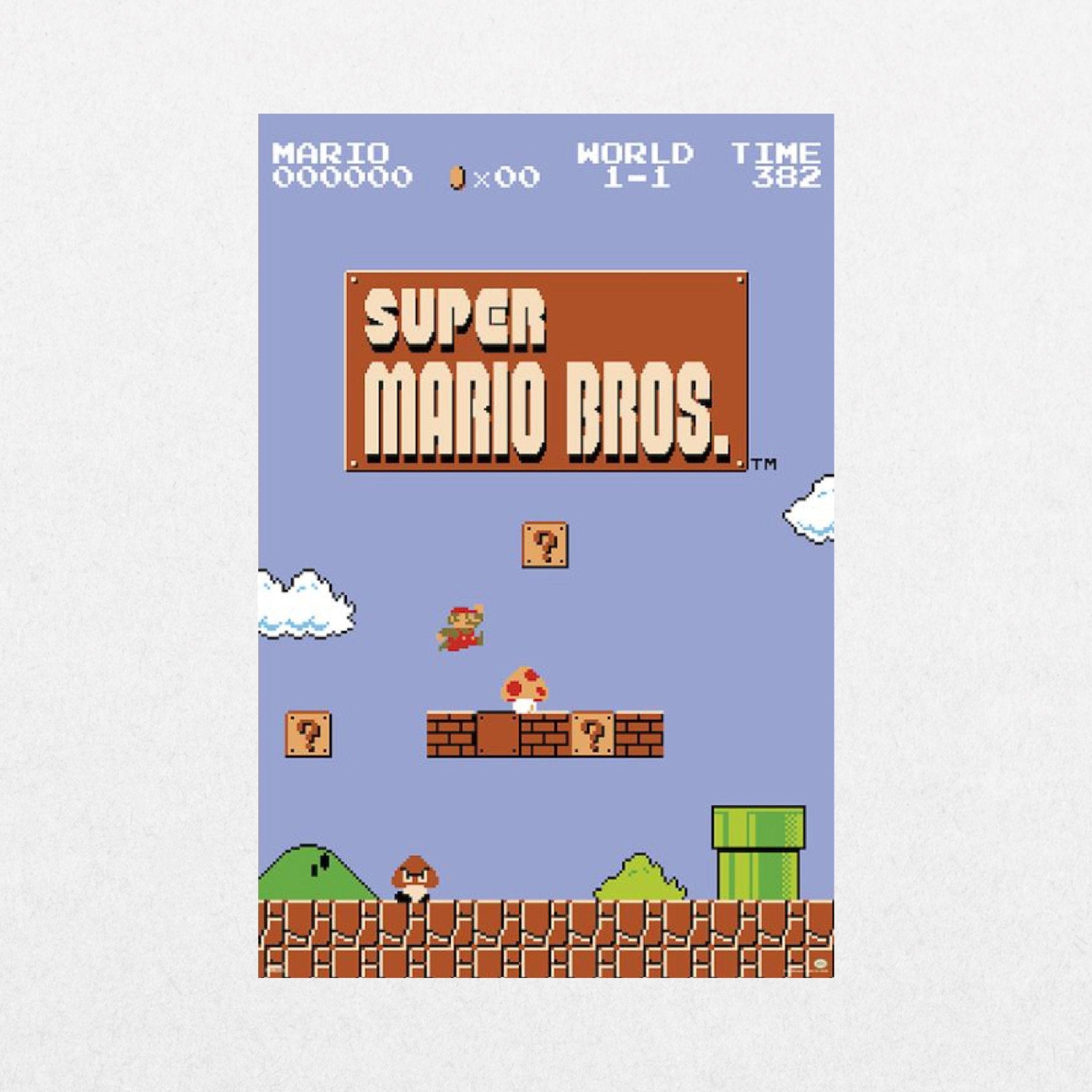 Nintendo Super Mario Bros - Level 1 - El Cartel