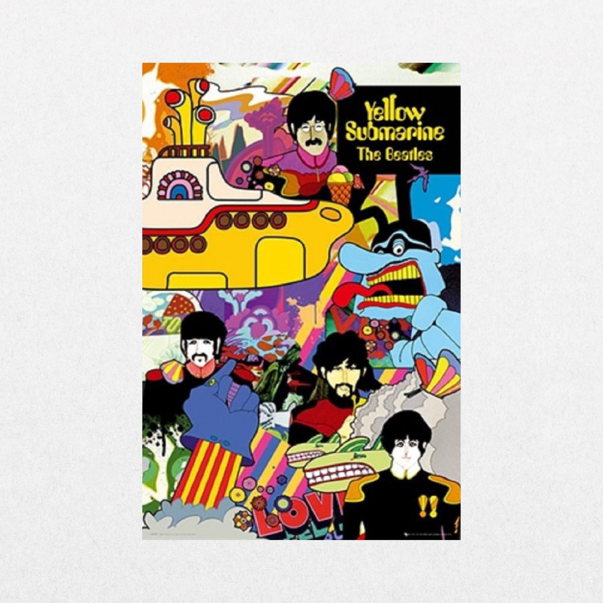 The Beatles - Yellow Submarine (Style B) - El Cartel