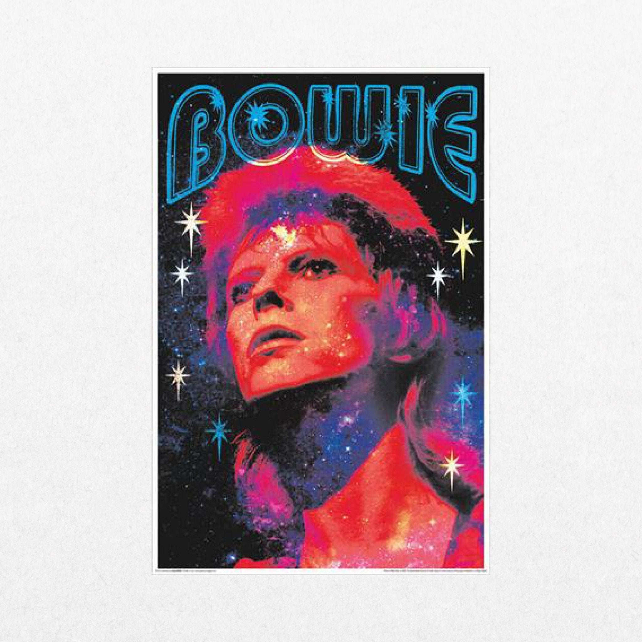 David Bowie - Non Flocked Blacklight - El Cartel