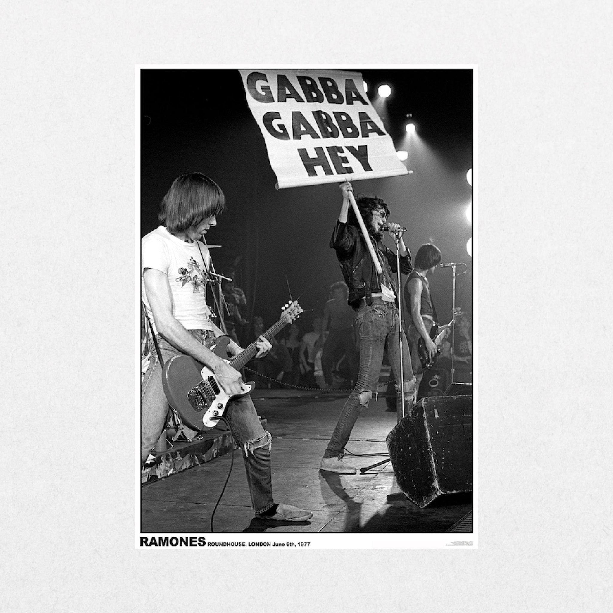 The Ramones - Gabba Gabba Hey, 1977 - El Cartel