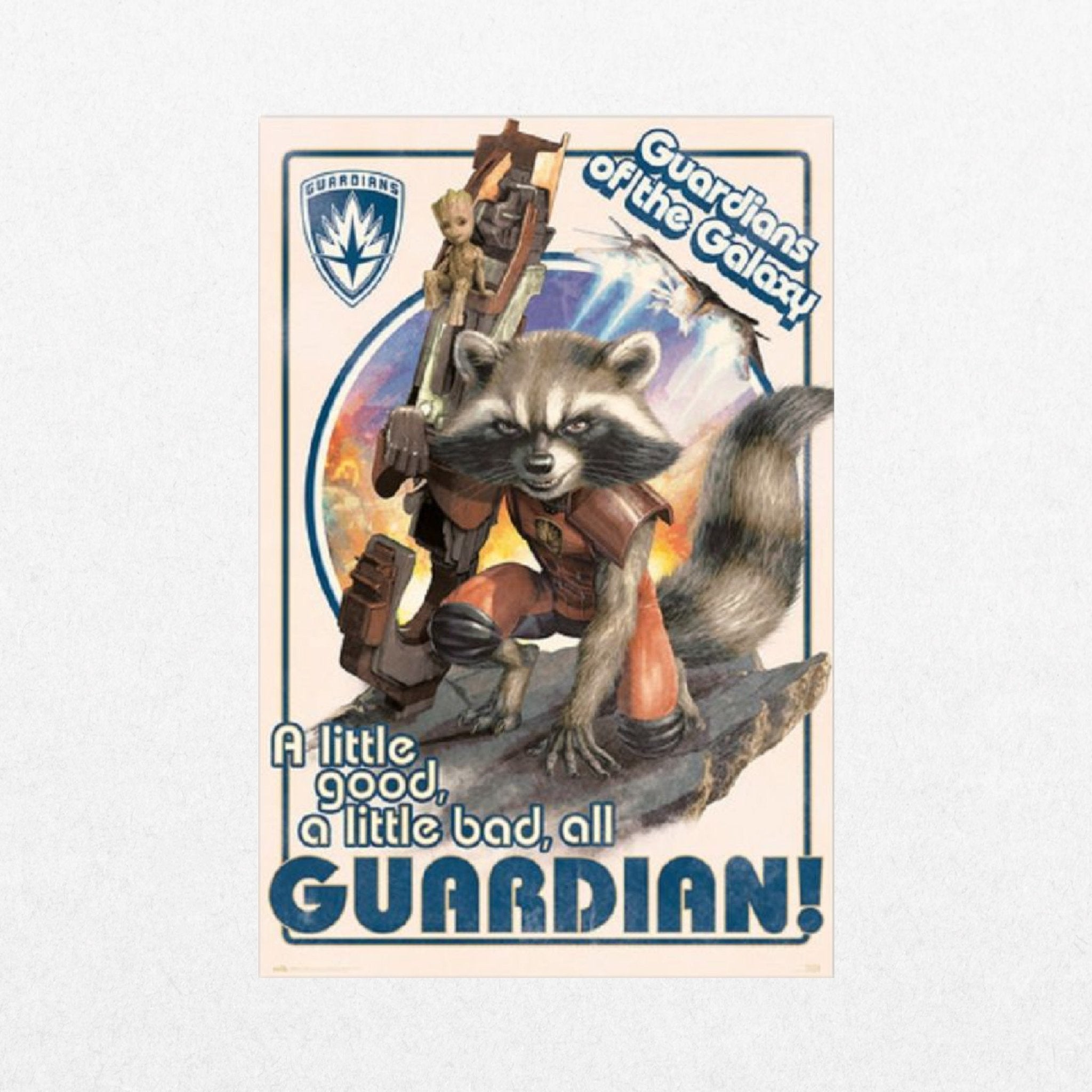 Marvel Guardians of the Galaxy - Rocket & Baby Groot - El Cartel