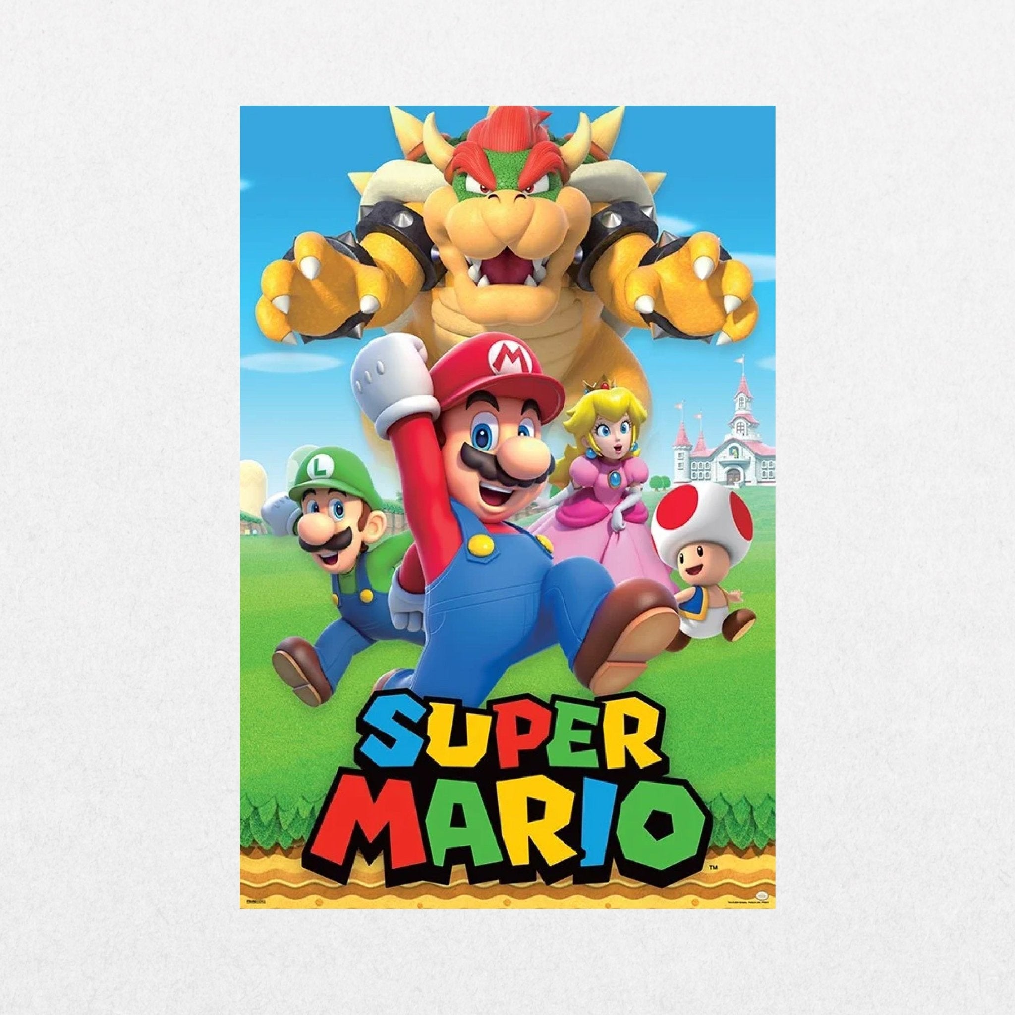 Nintendo Super Mario - Character Collage - El Cartel