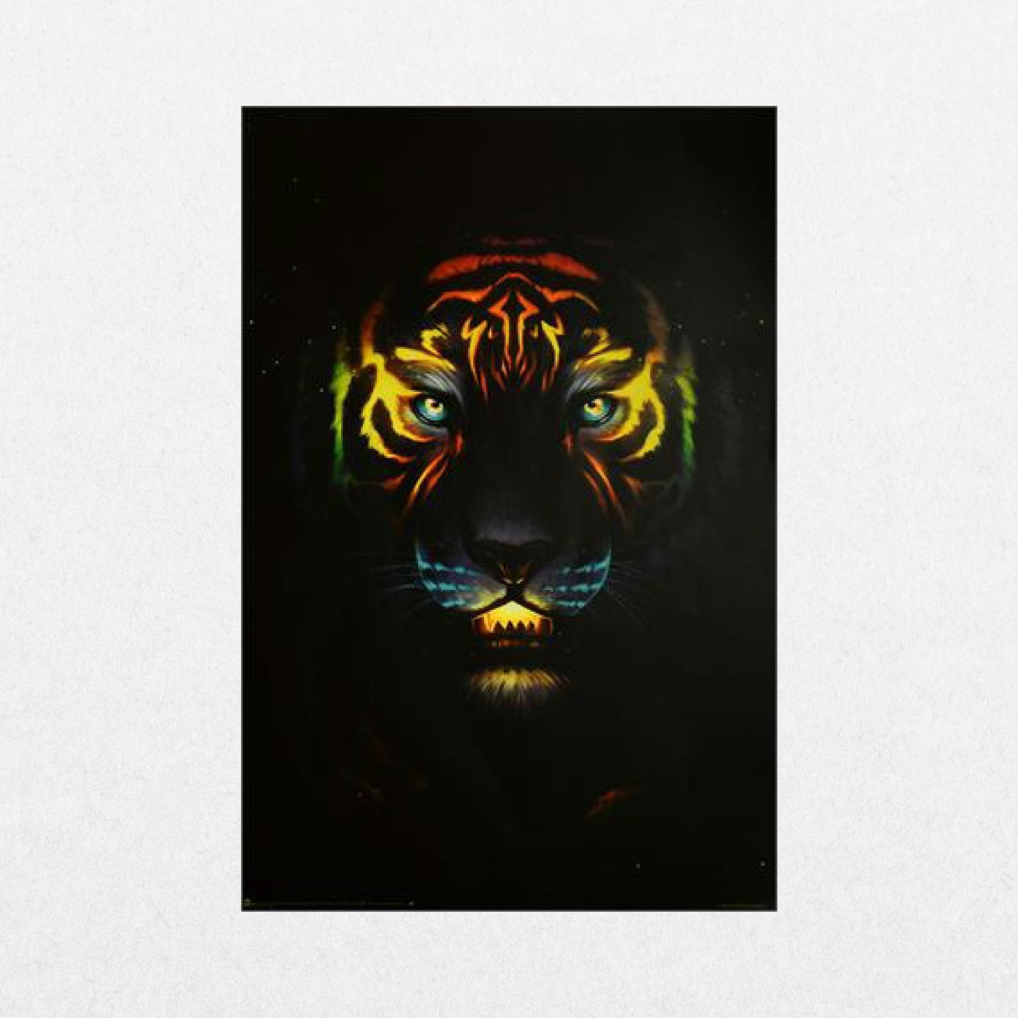 Tiger - Non Flocked Blacklight - El Cartel