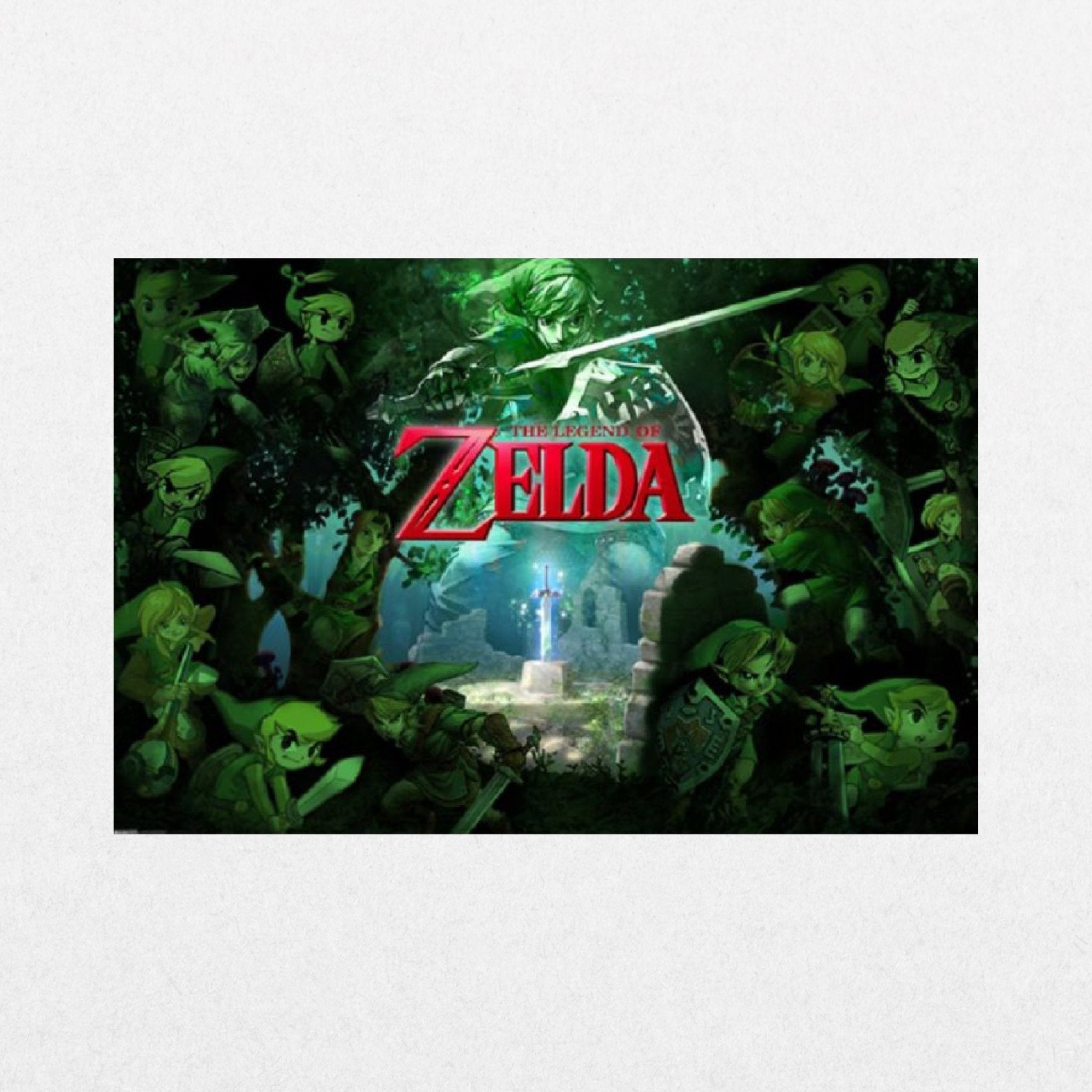 Nintendo The Legend of Zelda - Green Forest - El Cartel