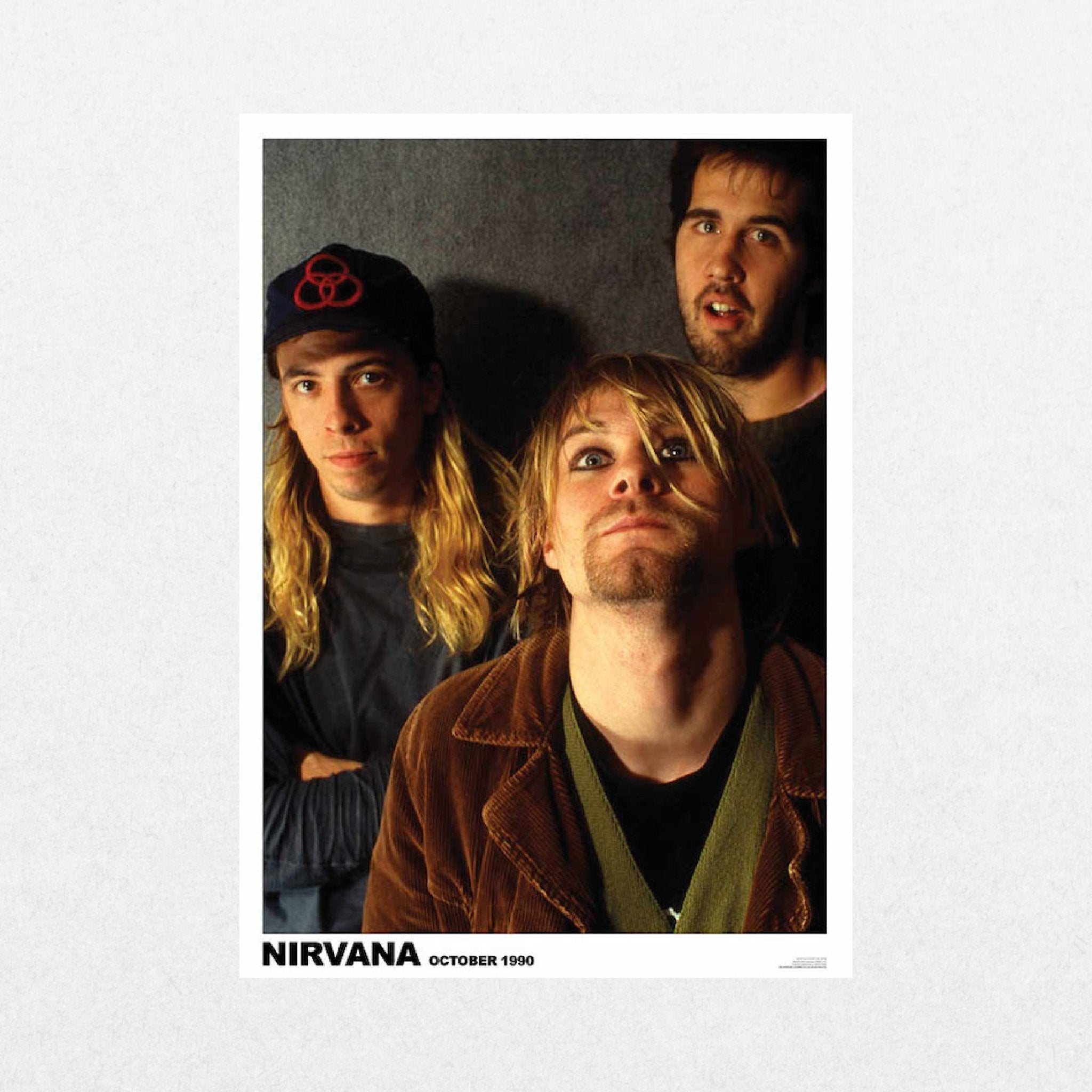 Nirvana - Kurt Cobain Eyes Staring - El Cartel