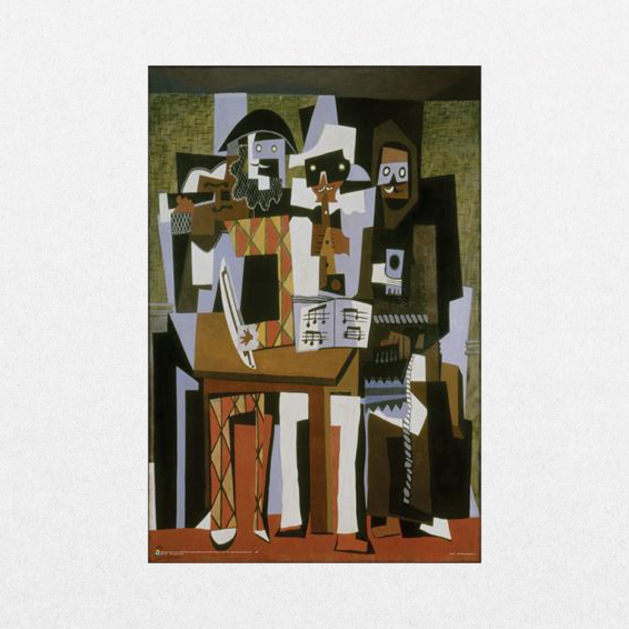 Picasso - Three Musicians, 1921 - El Cartel
