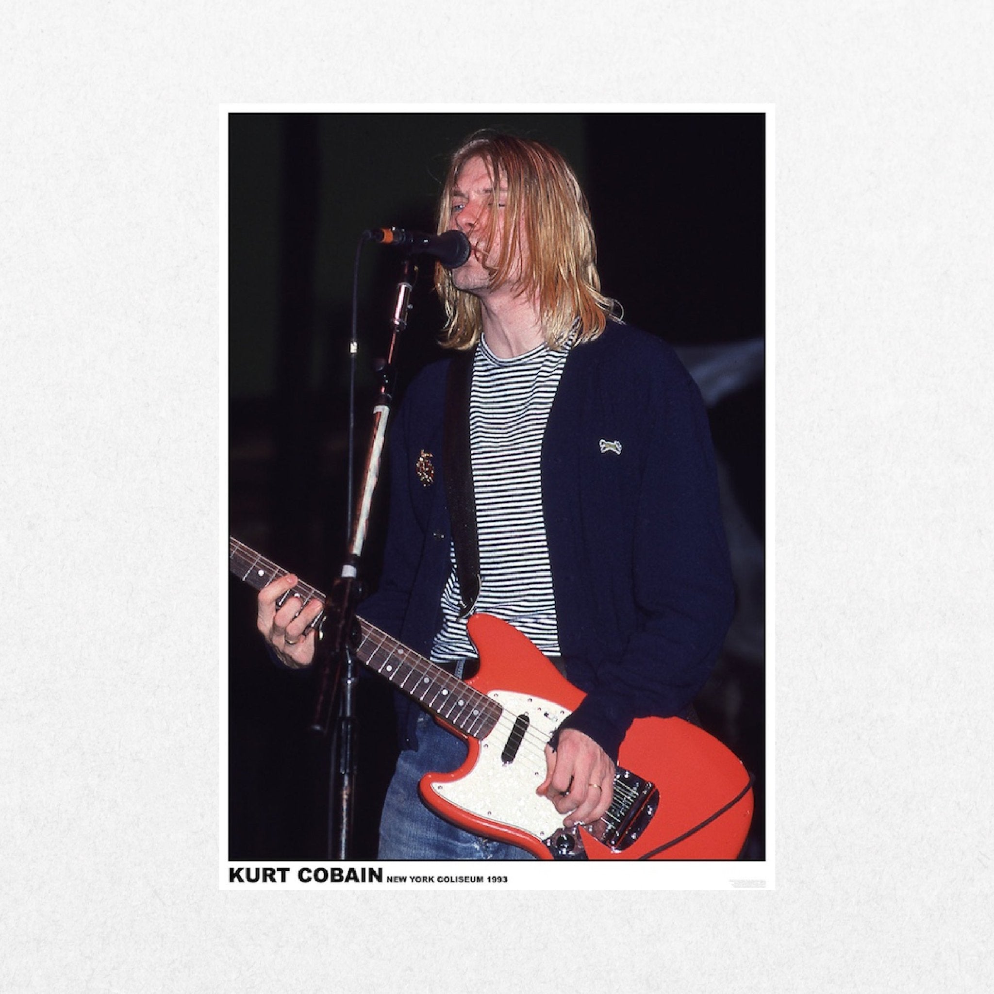 Kurt Cobain - NYC Mic, 1993 - El Cartel