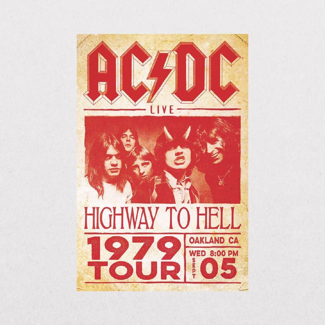 AC/DC - Concert - el cartel