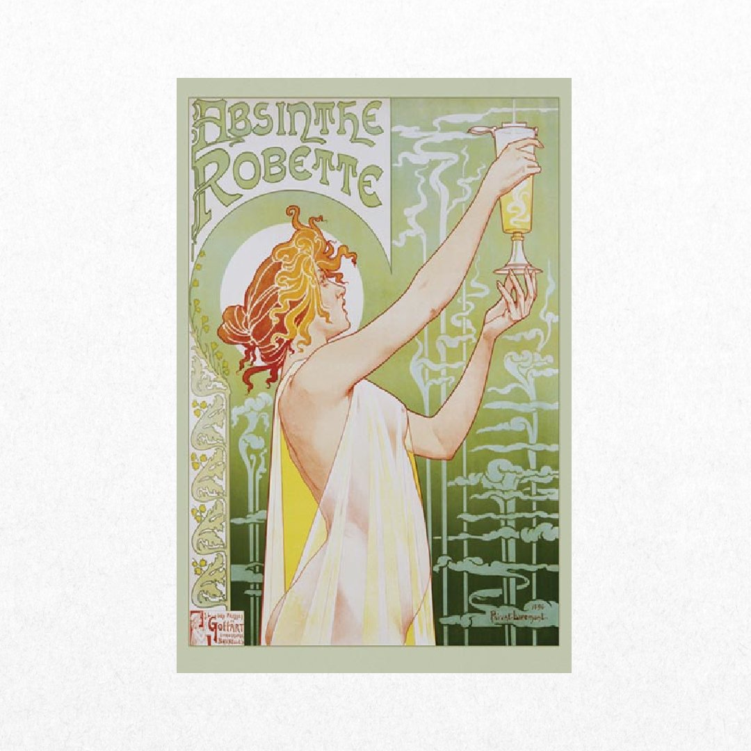 Absinthe Robette - Privat 1896 - El Cartel