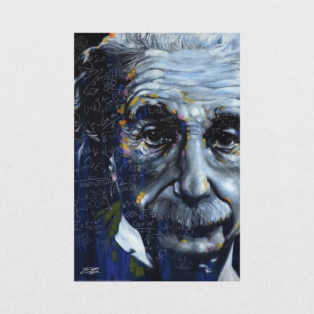 Albert Einstein - It's All Relative - el cartel