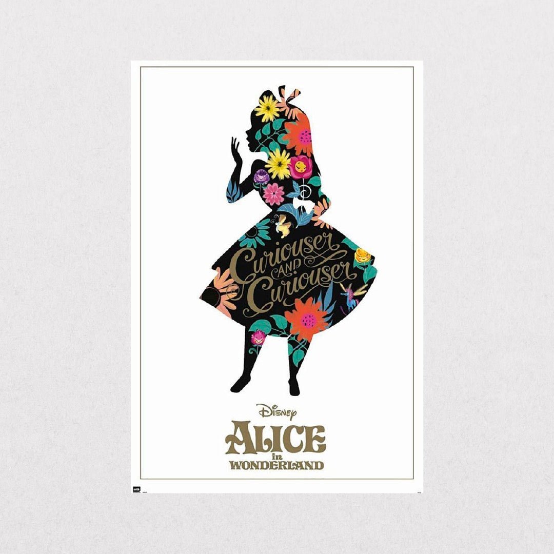 Alice In Wonderland - Silhouette - el cartel