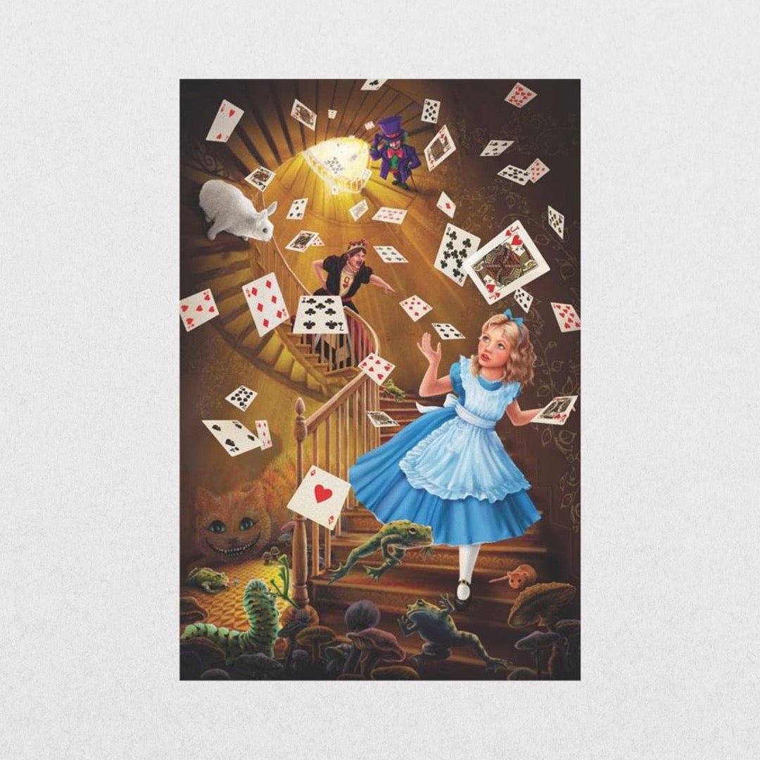 Alice In Wonderland - Stairway - el cartel