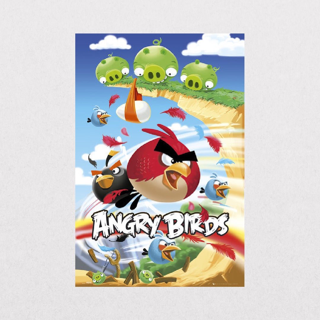 AngryBirds - Attack - el cartel