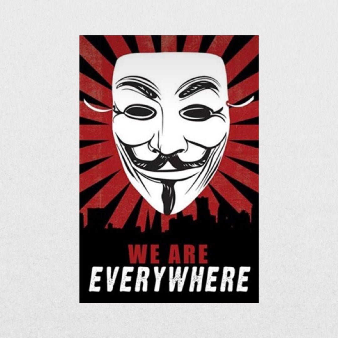 Anonnymous - V for Vendetta - el cartel