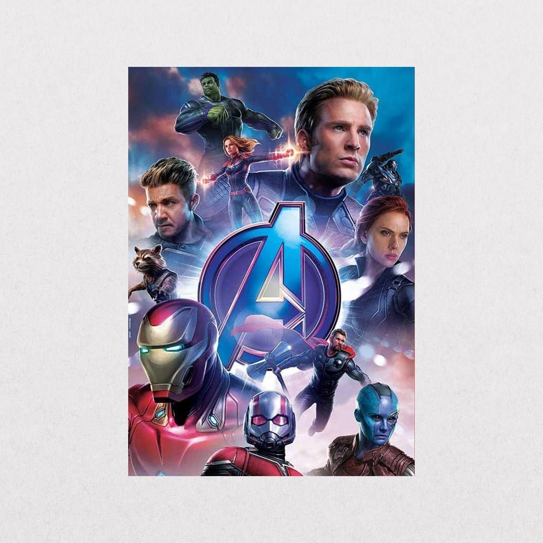 Avengers - EndGameCharacters - el cartel