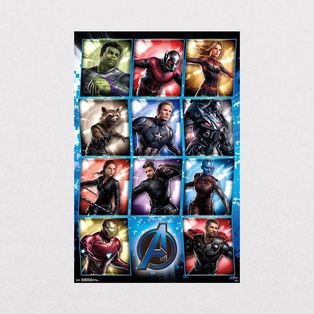 Avengers - EndgameGrid - el cartel