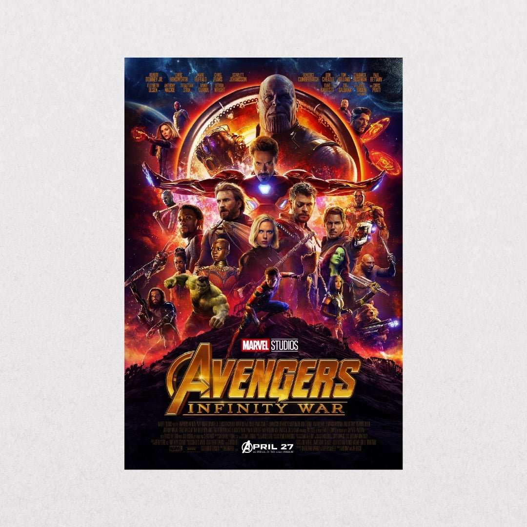 Avengers - InfinityWar - el cartel
