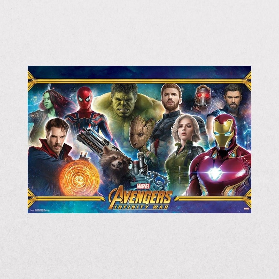 Avengers - InfinityWarTeam - el cartel
