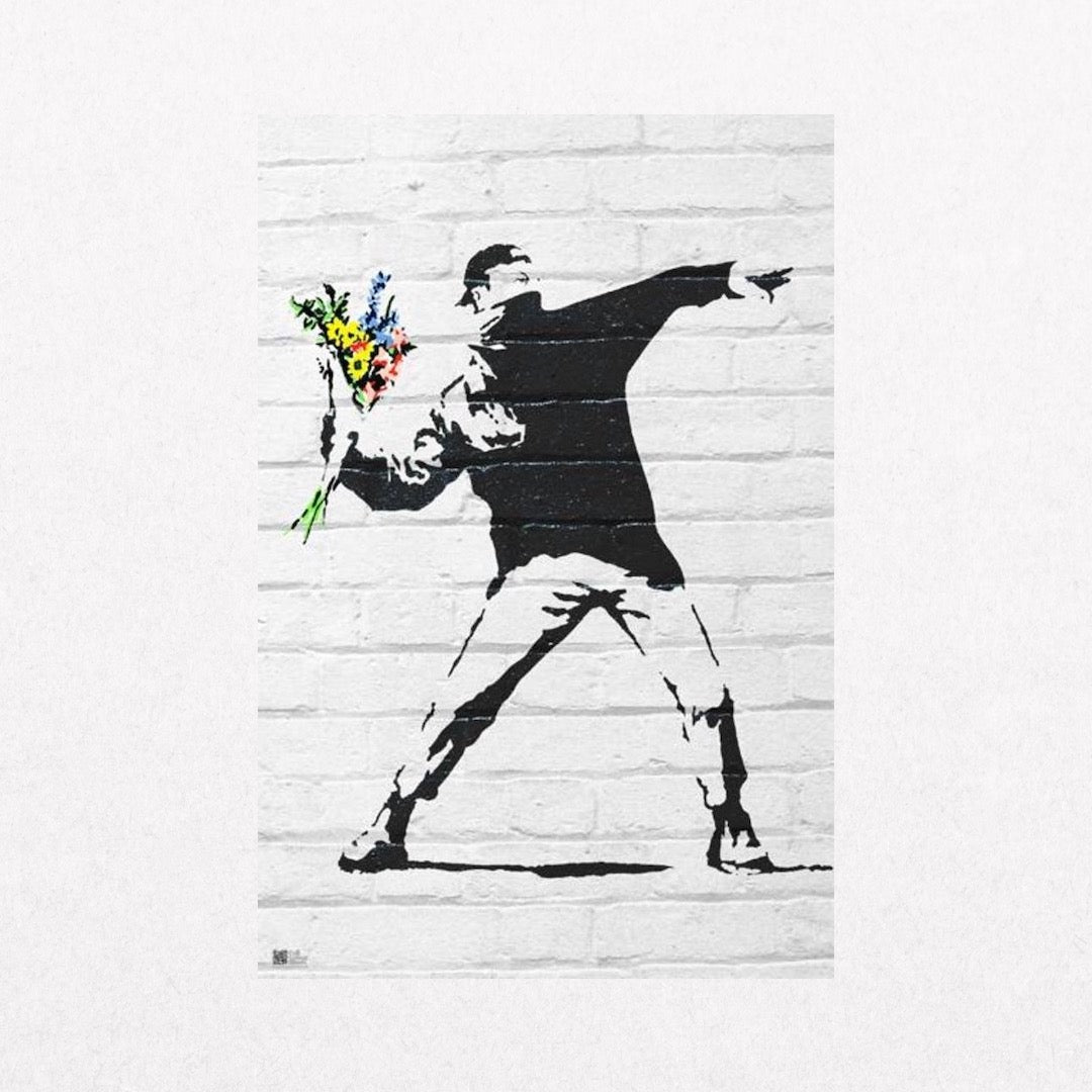 Banksy - Flower Bomber, 2003