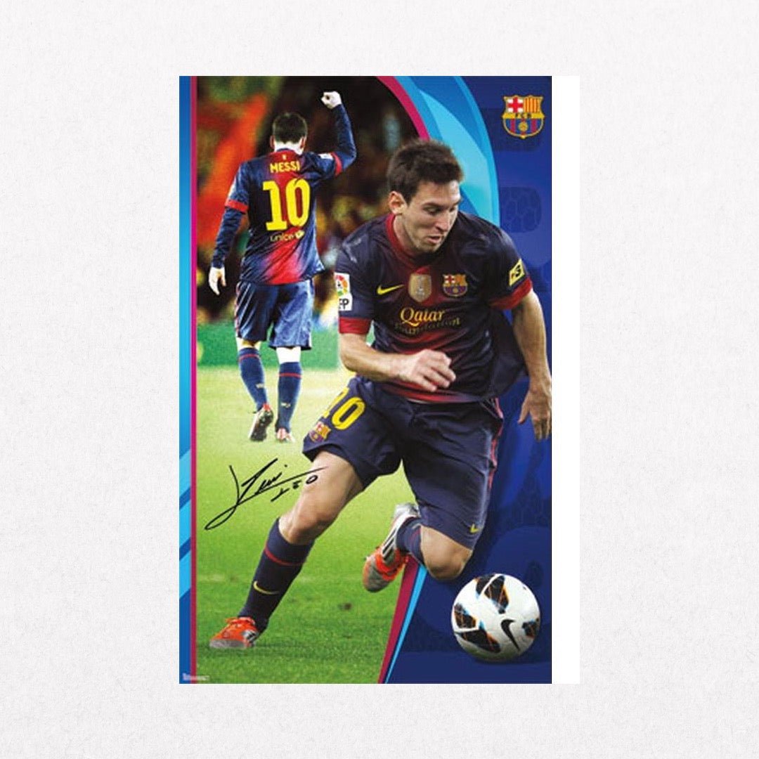 BarcelonaFC - Messi - el cartel