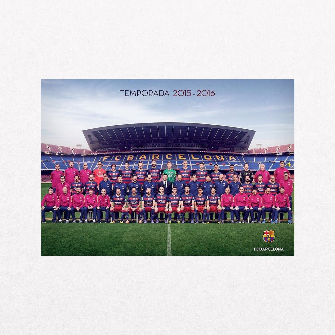 BarcelonaFC - Temporada2015 - el cartel