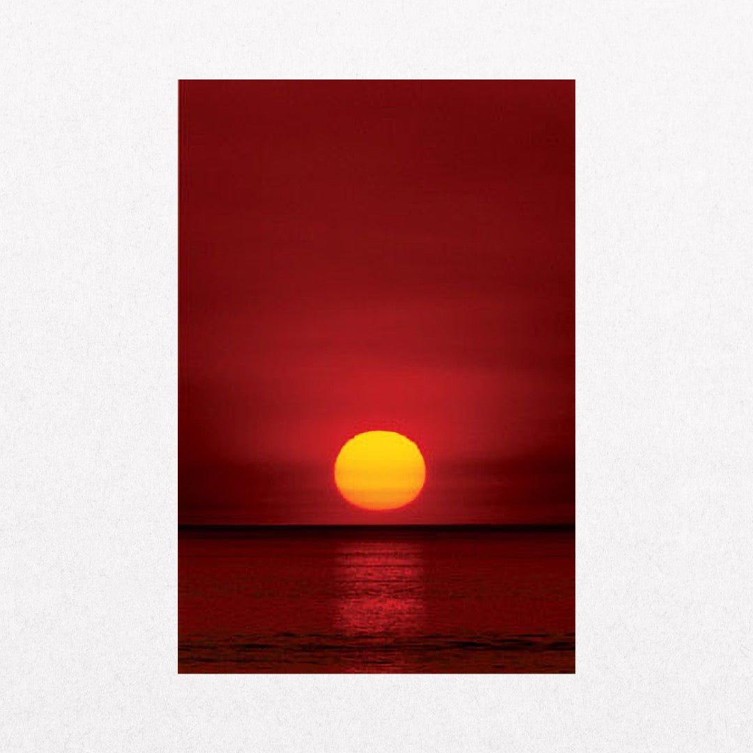 Beach - Sunset - el cartel