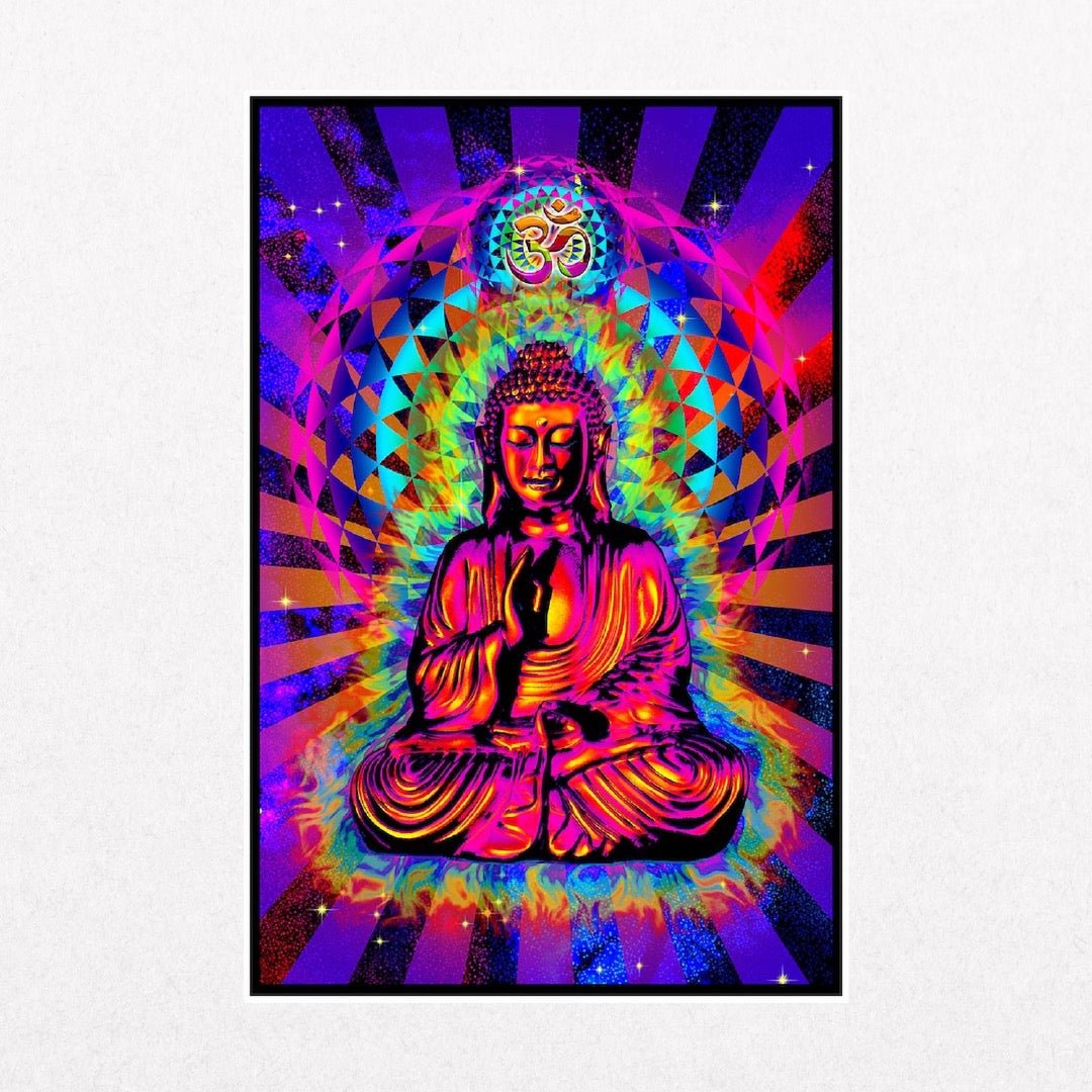 Buddha - CosmicBlacklight - el cartel