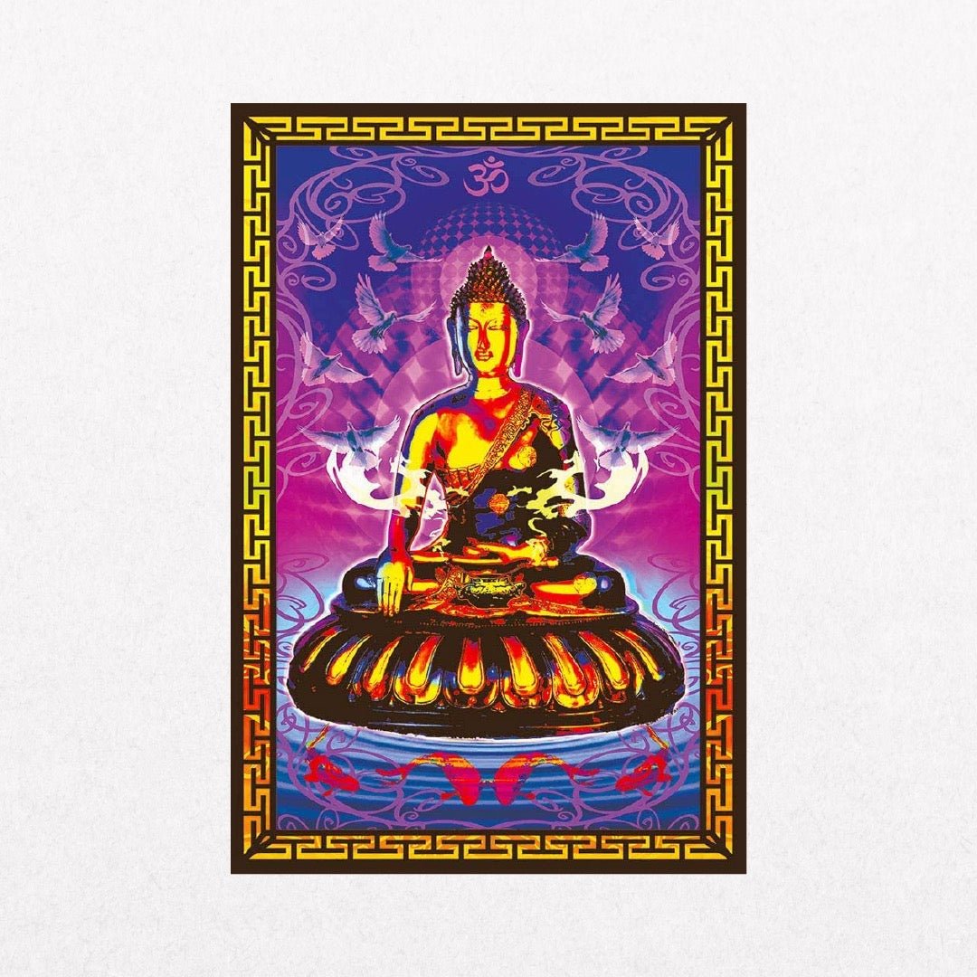 Buddha - StudioBBlacklight - el cartel