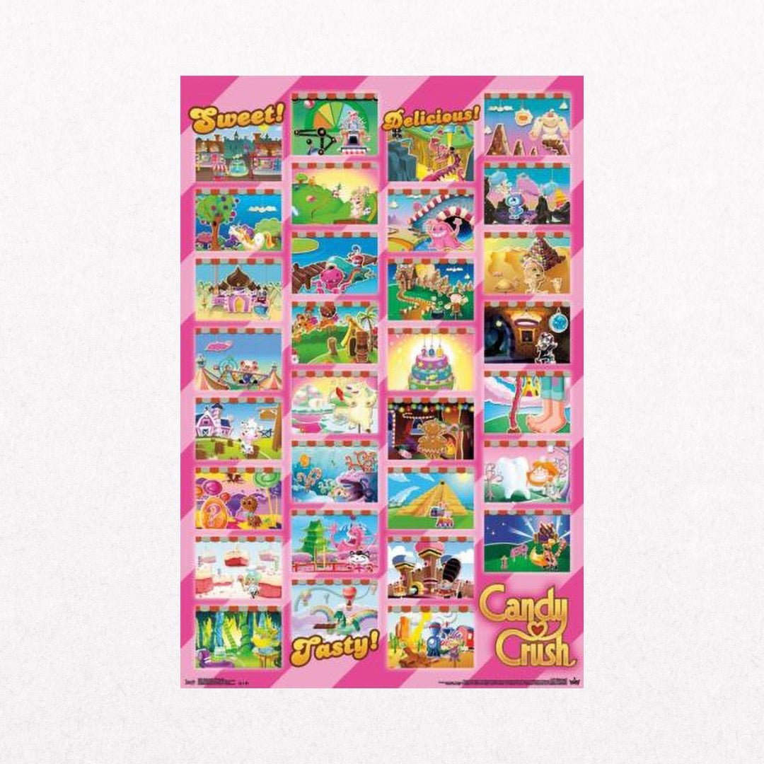 CandyCrush - SagaApp - el cartel