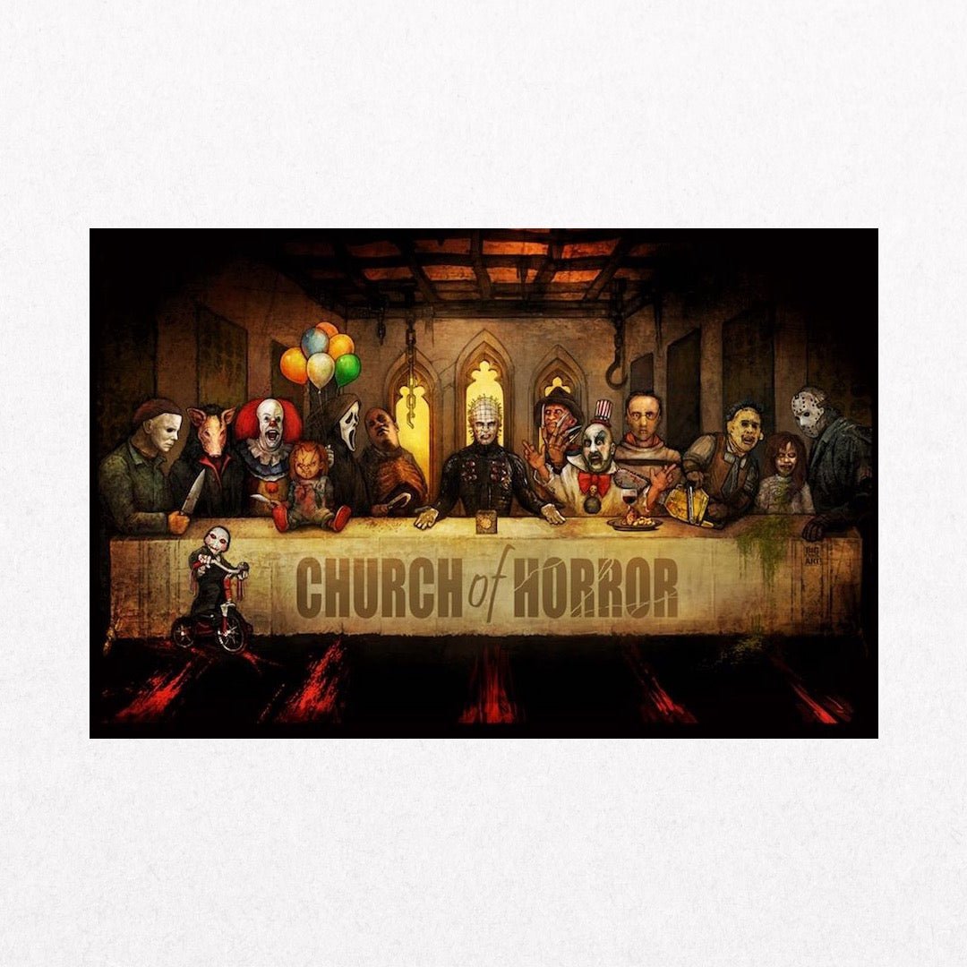 ChurchOfHorror - LastSupper - el cartel