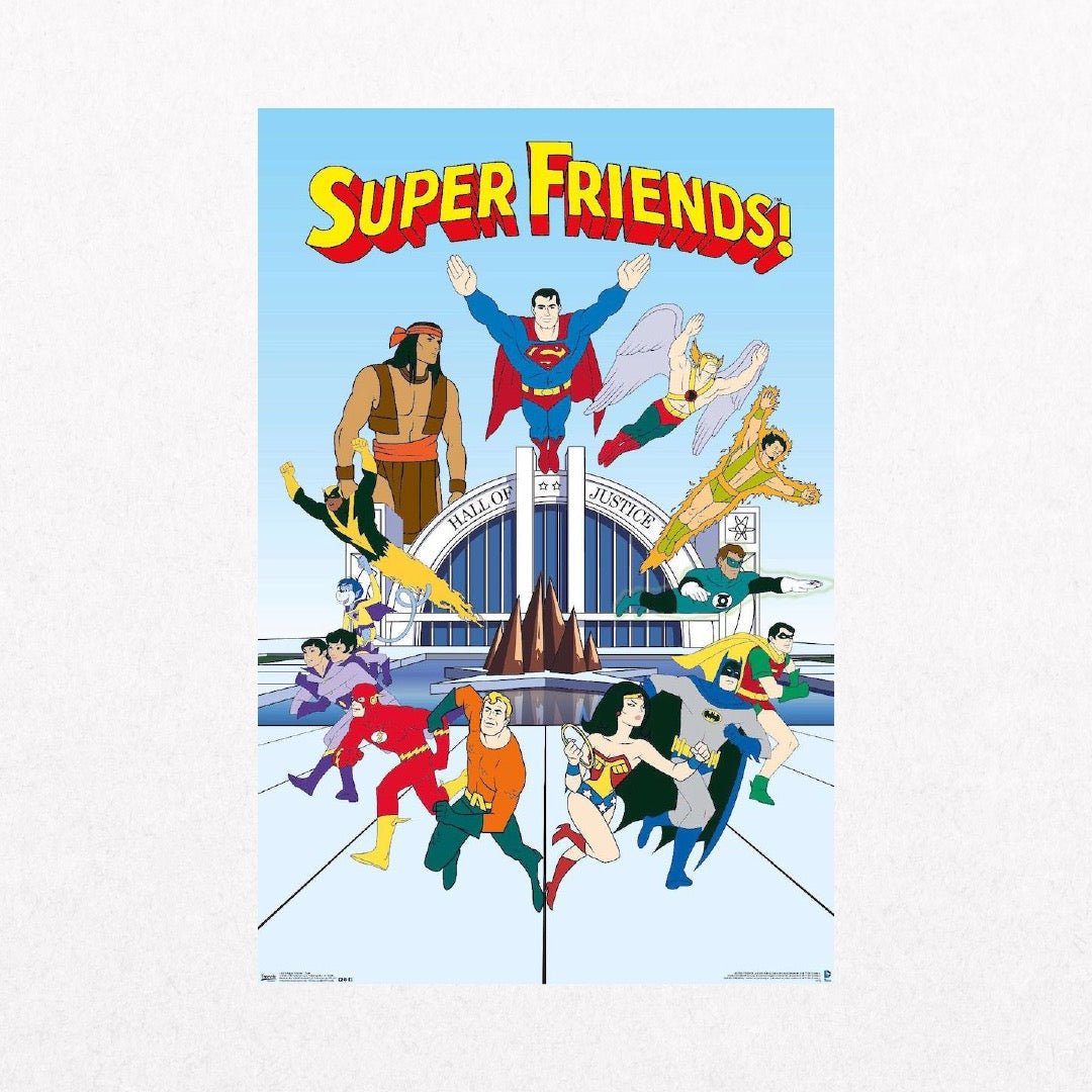 DCComics - SuperFriends1980 - el cartel