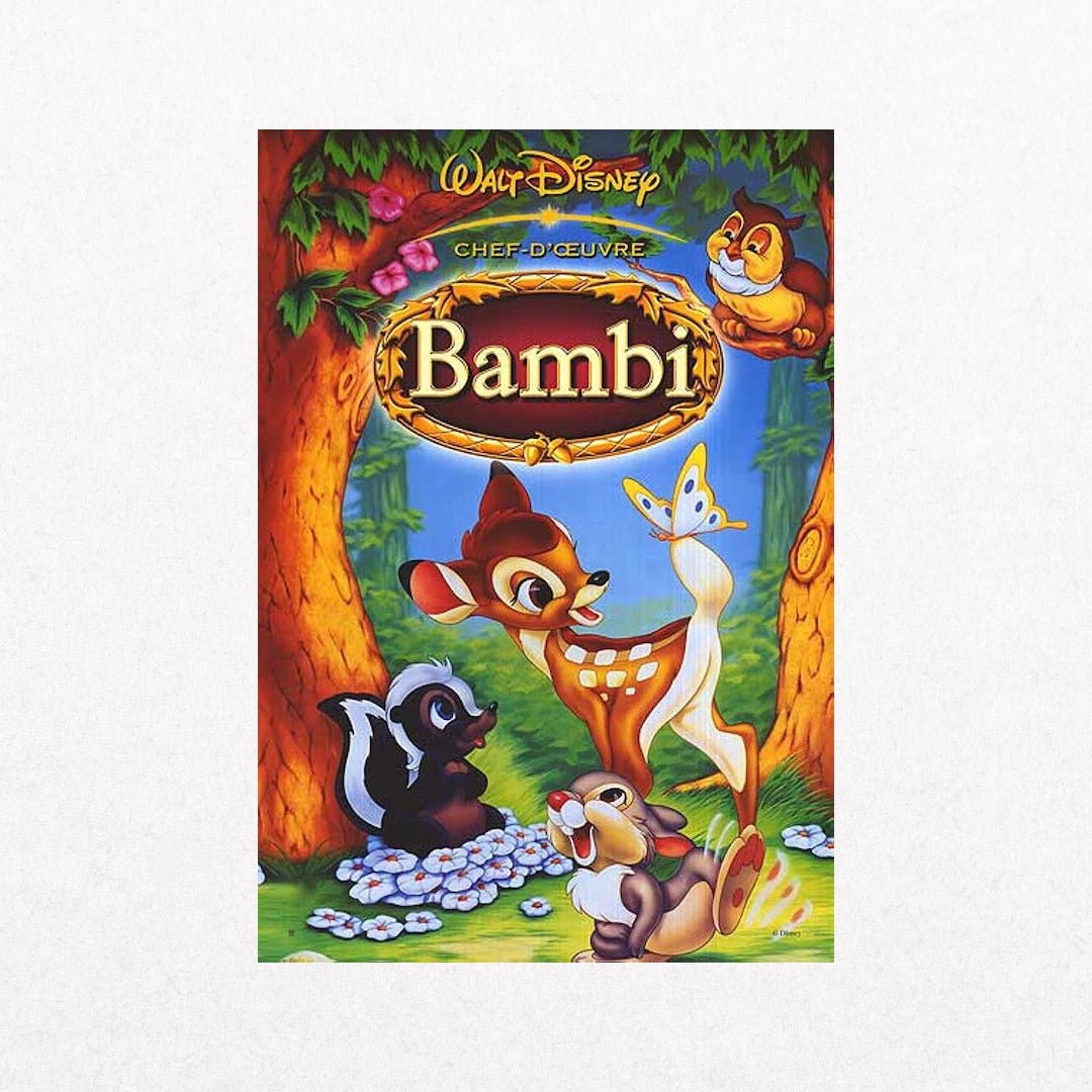 Disney - Bambi1942 - el cartel