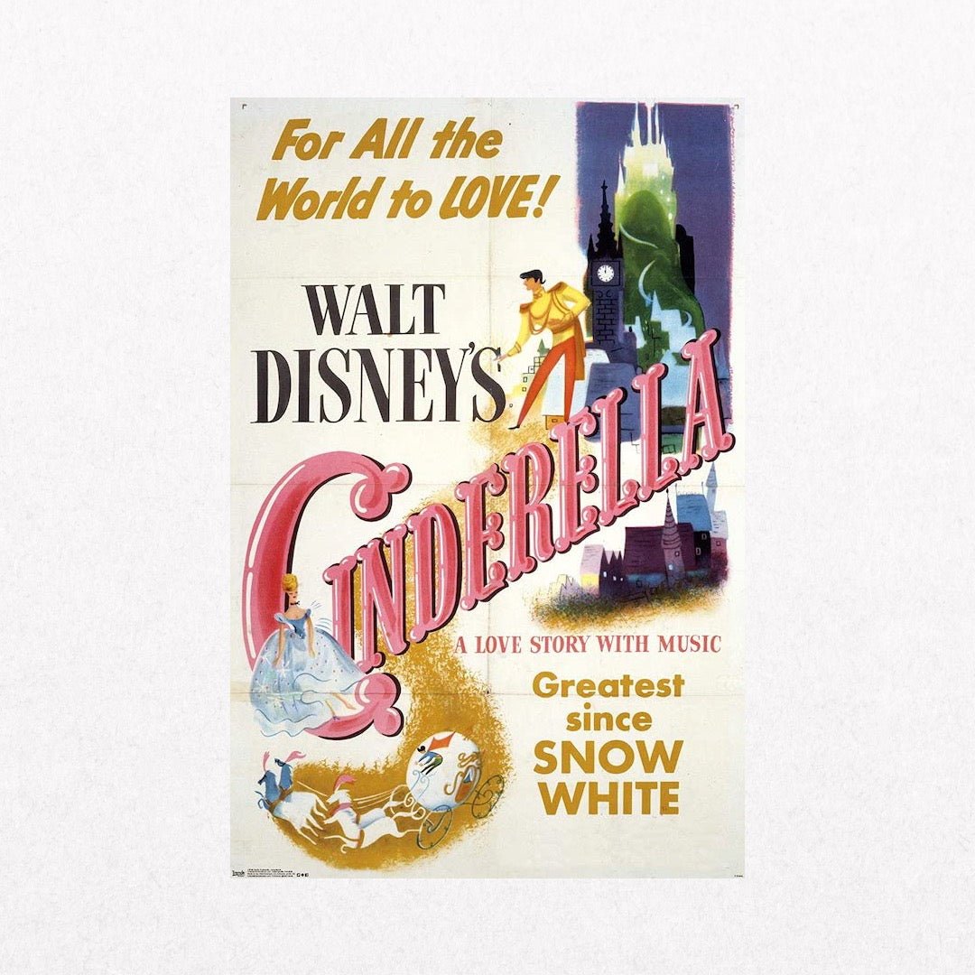 Disney - Cinderella1950 - el cartel
