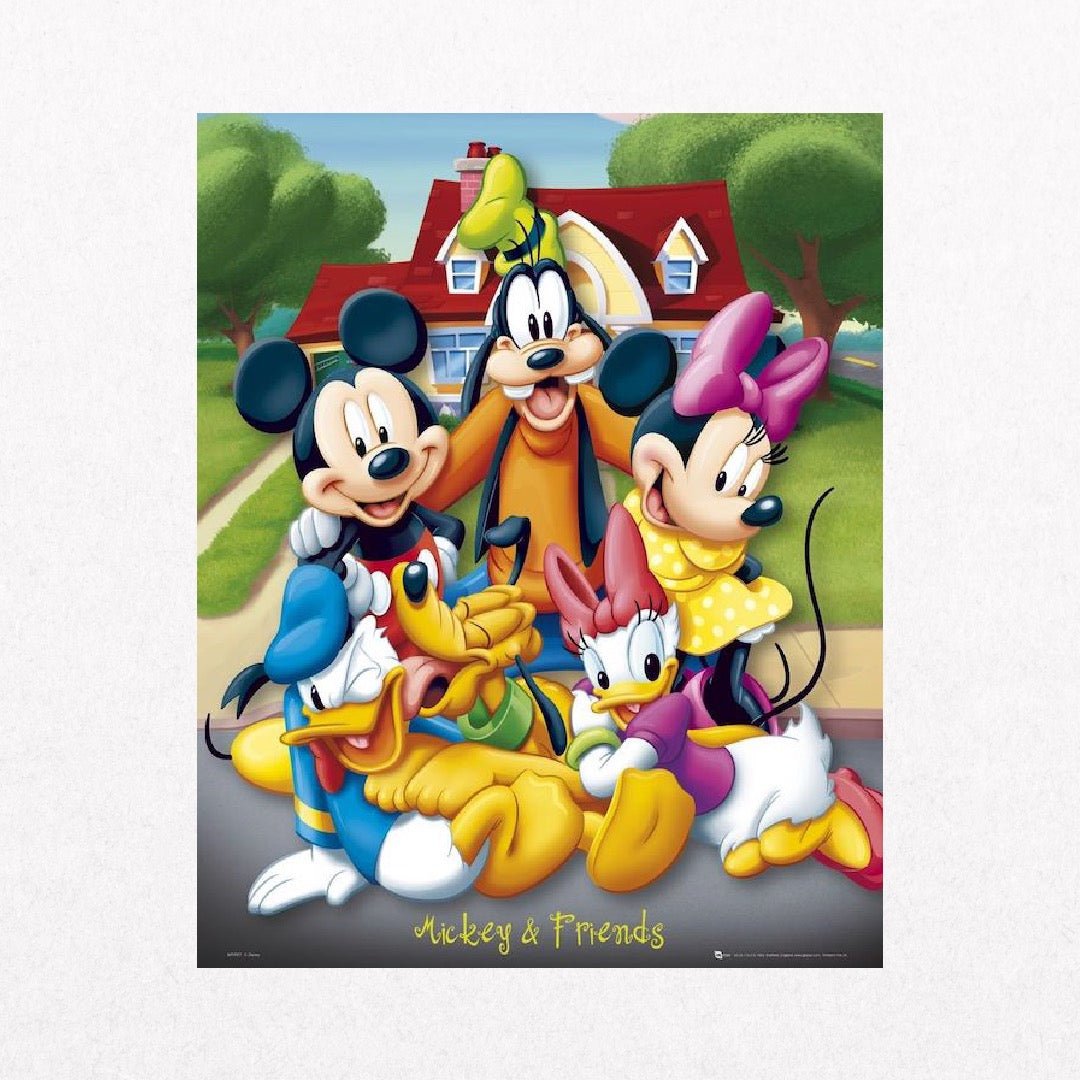 Disney - MickeyandFriends - el cartel