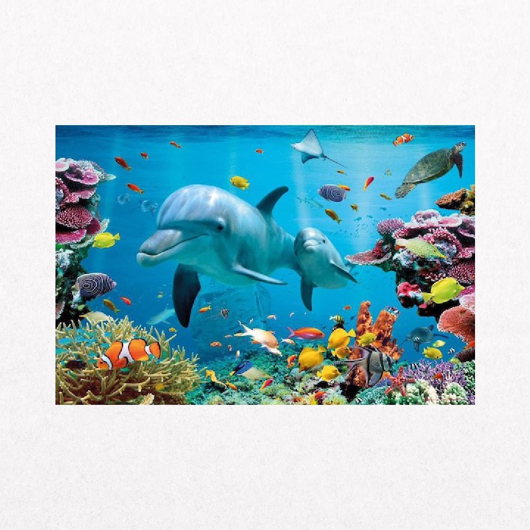 Dolphins - TropicalUnderwater - el cartel