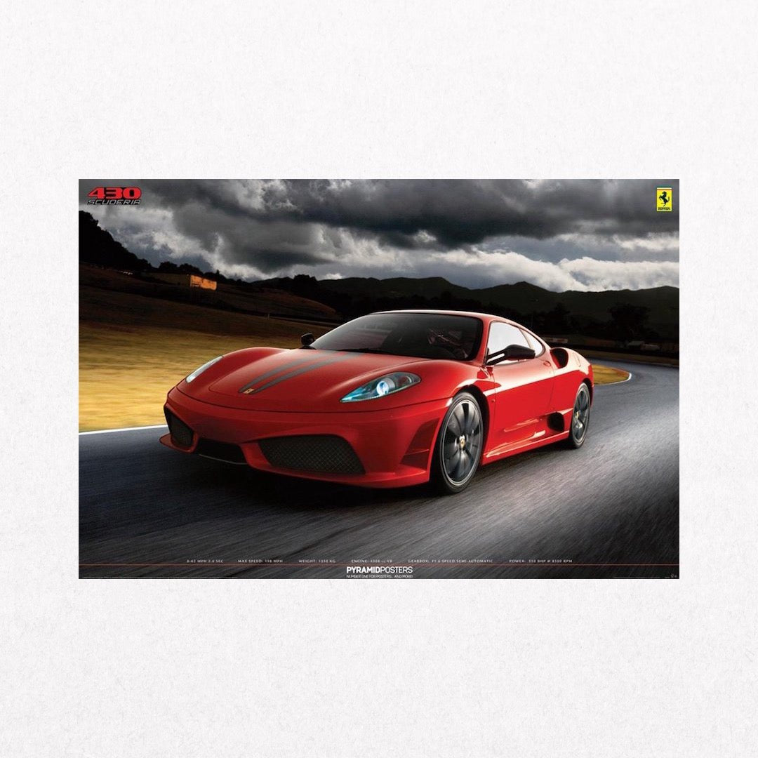 Ferrari - f430Scuderia - el cartel