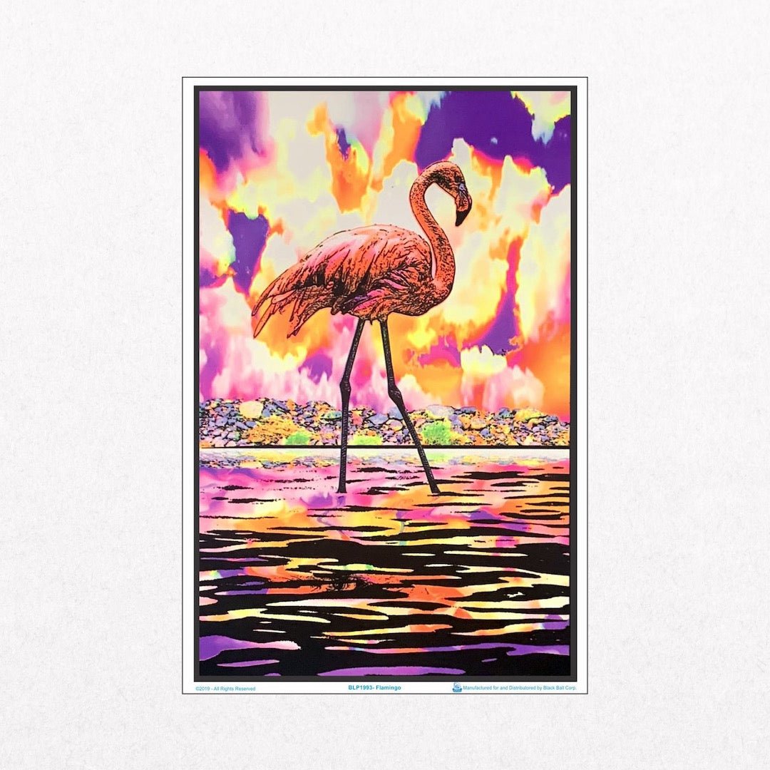 Flamingo - Blacklight - el cartel
