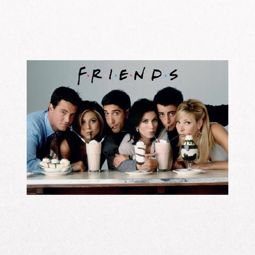 Friends - Milkshake - el cartel