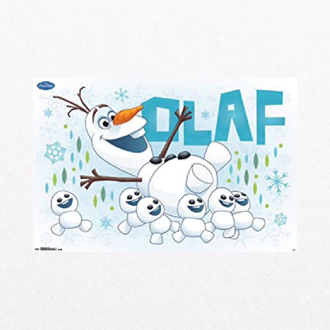 Frozen - Olaf - el cartel