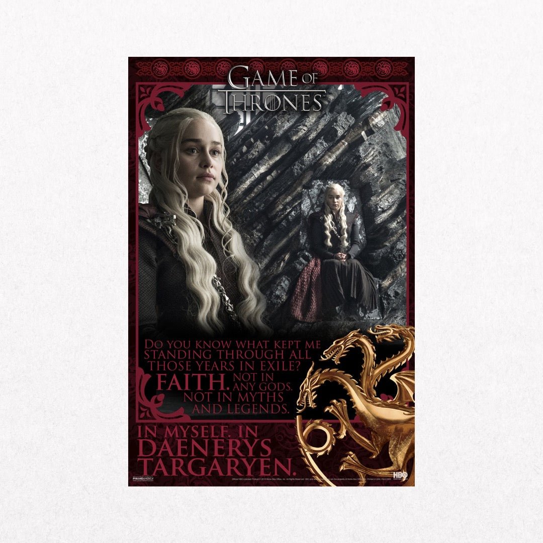 GameofThrones - DaenerysTargaryenFaithQuote - el cartel