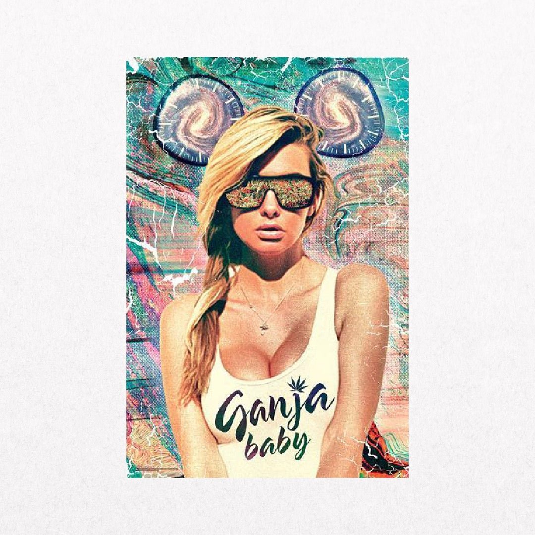 GanjaBaby - Glasses - el cartel