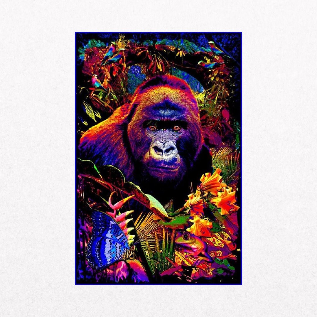 Gorilla - EncounterNonFlockedBlacklight - el cartel